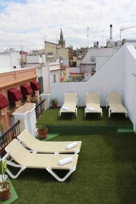 Casa Palacio Del Siglo XVIII En Centro Sevilla Εξωτερικό φωτογραφία