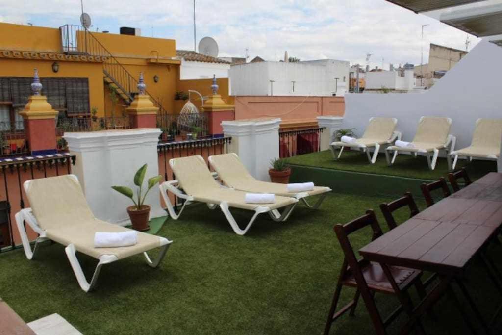 Casa Palacio Del Siglo XVIII En Centro Sevilla Εξωτερικό φωτογραφία